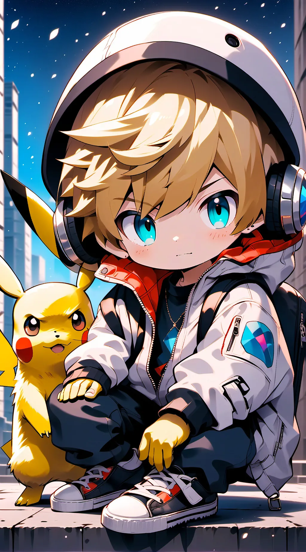 ai character: puikato  background