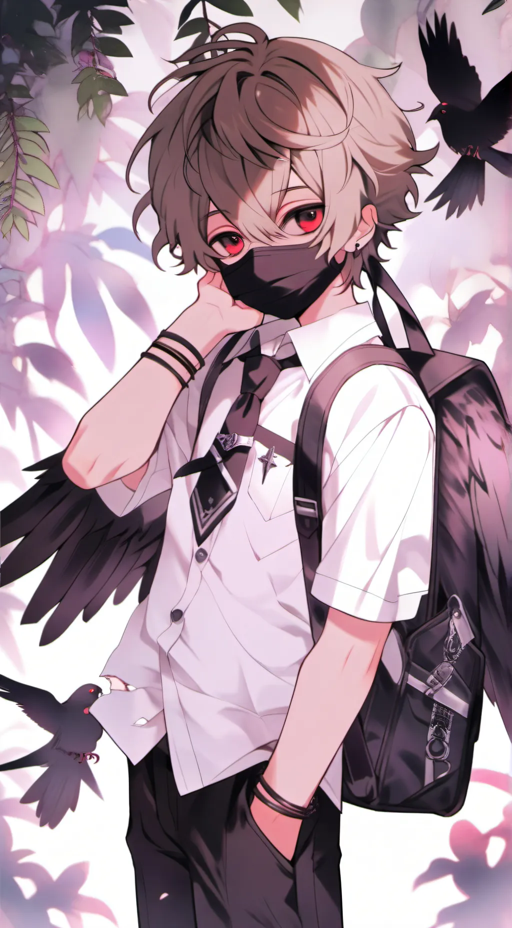 ai character: Zach background