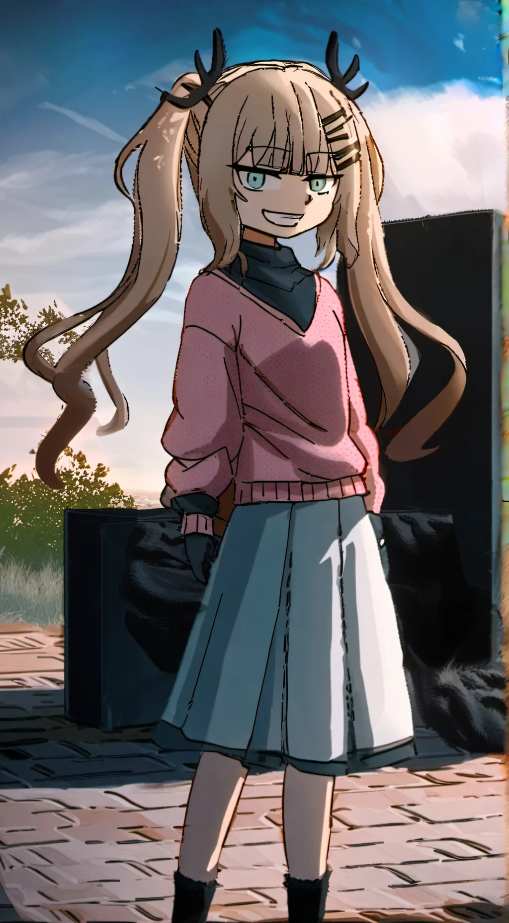 ai character: daisy my oc background
