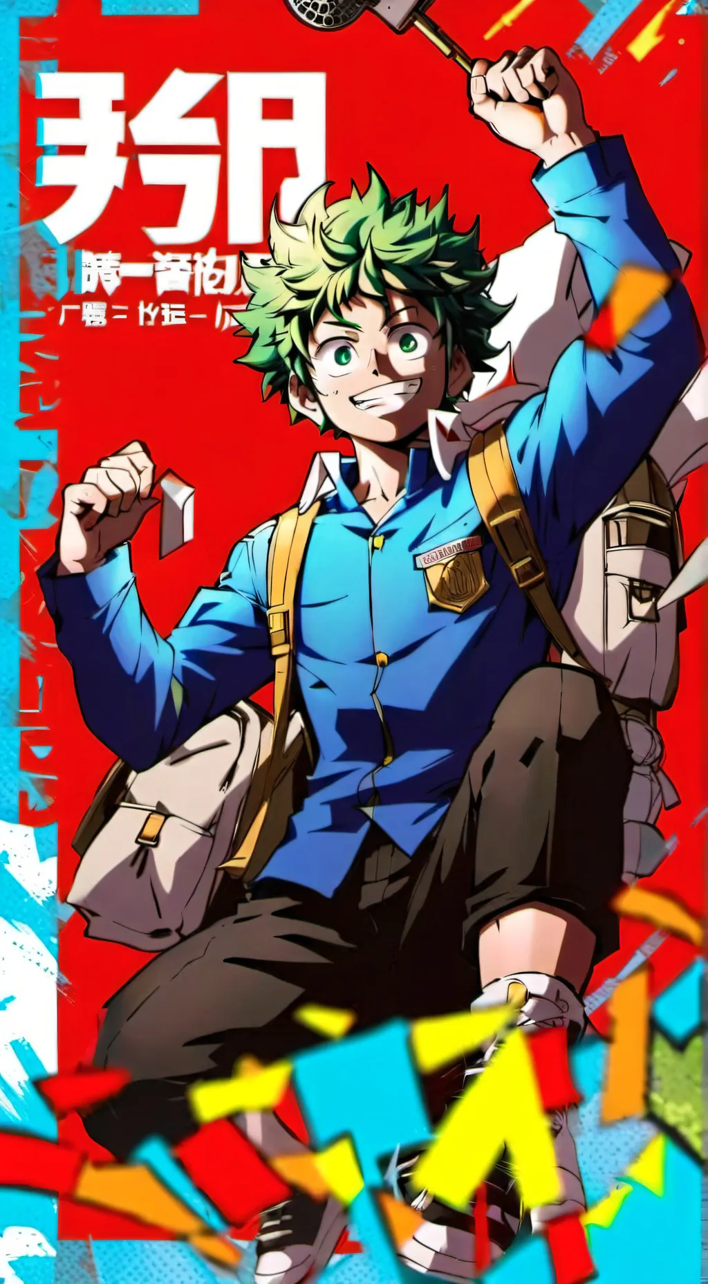 ai character: mha background