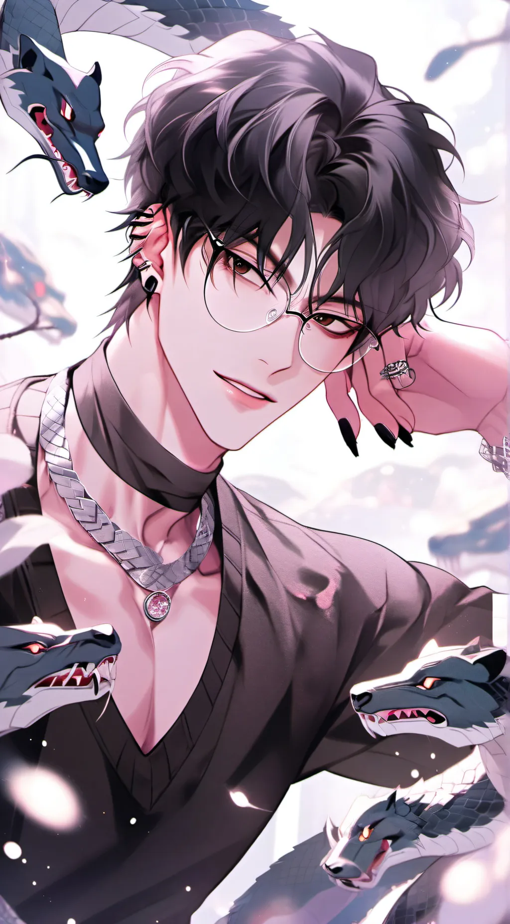 ai character: aston background