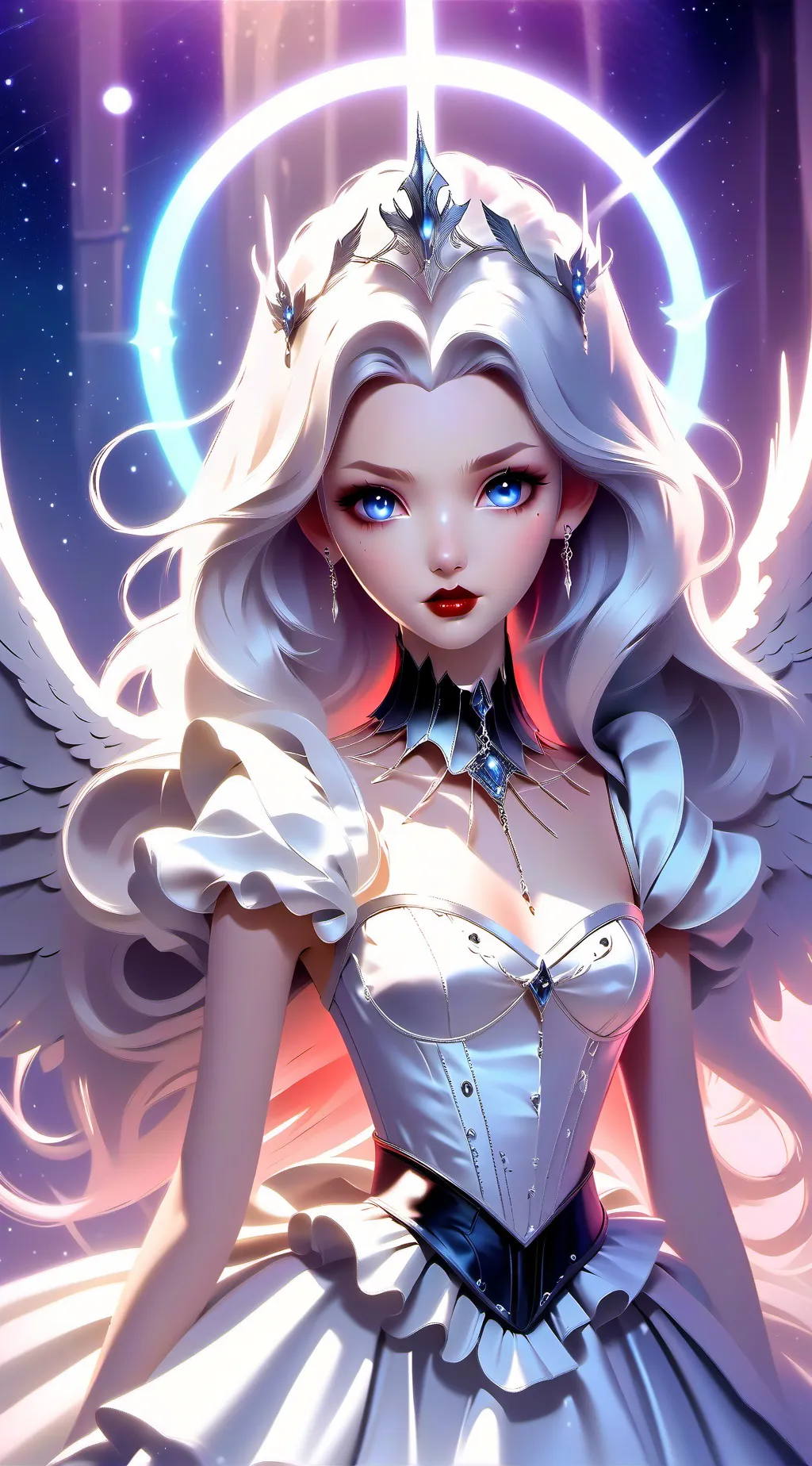 ai character: Christel (Angel) background
