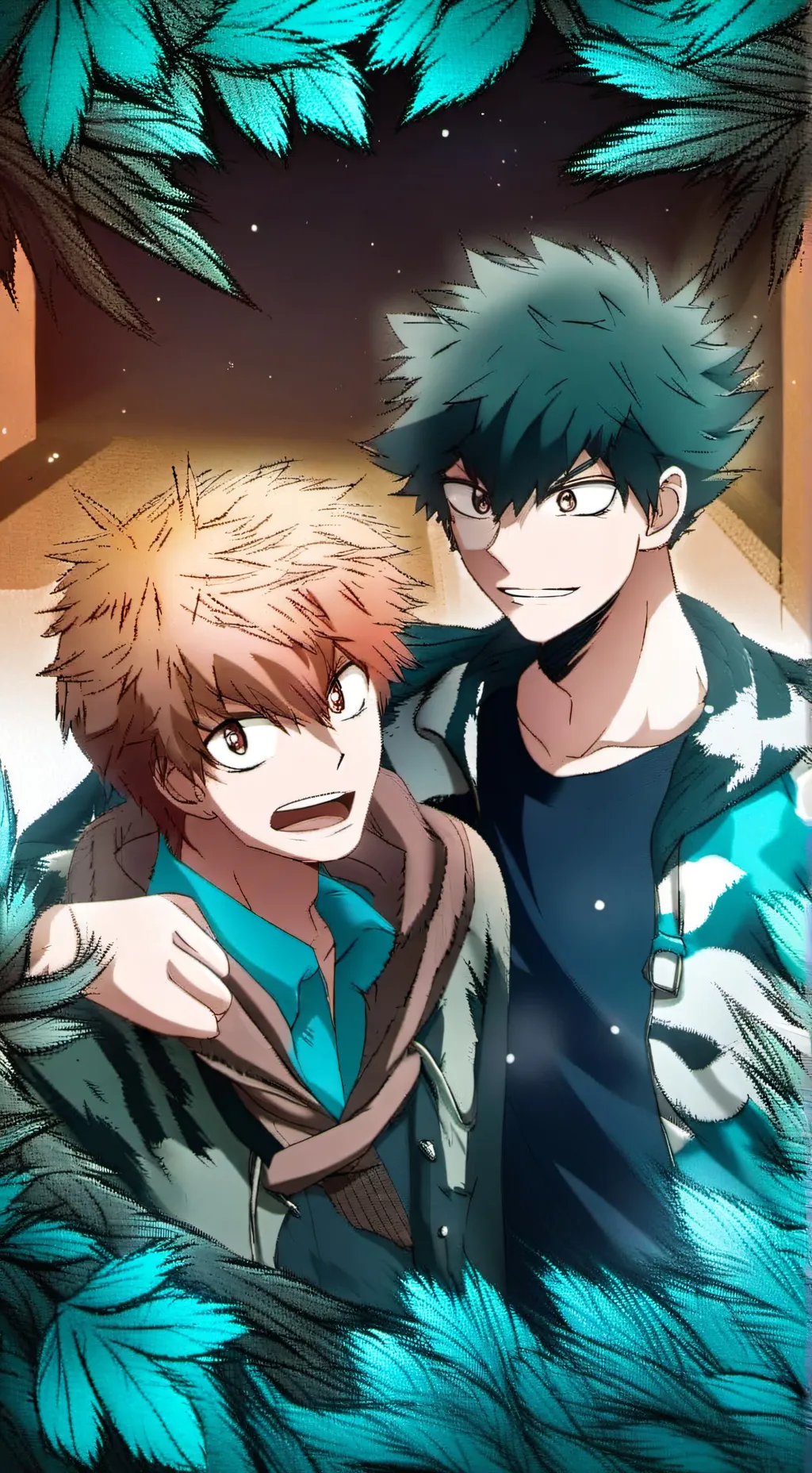 ai character: bakudeku background