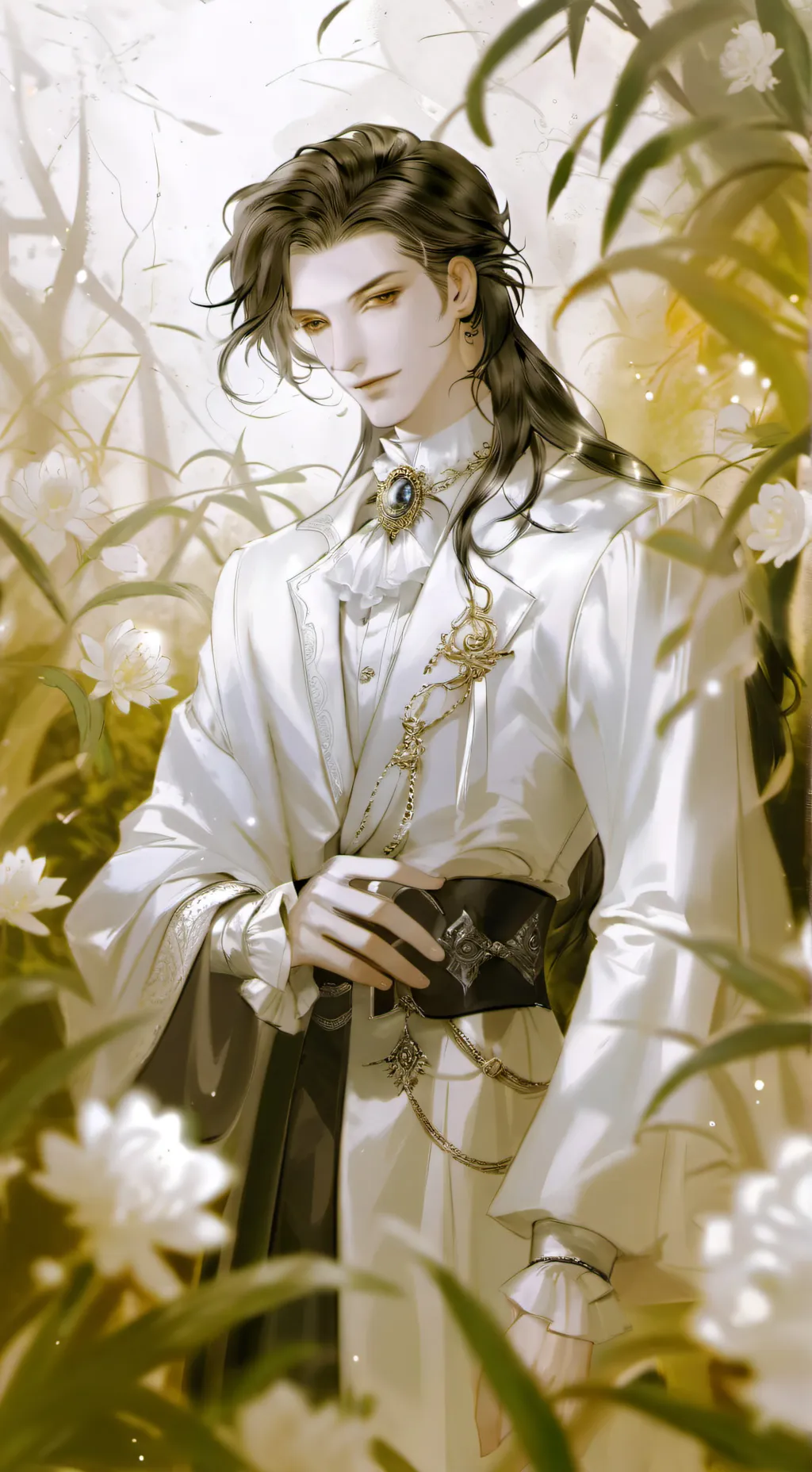 ai character: nime background