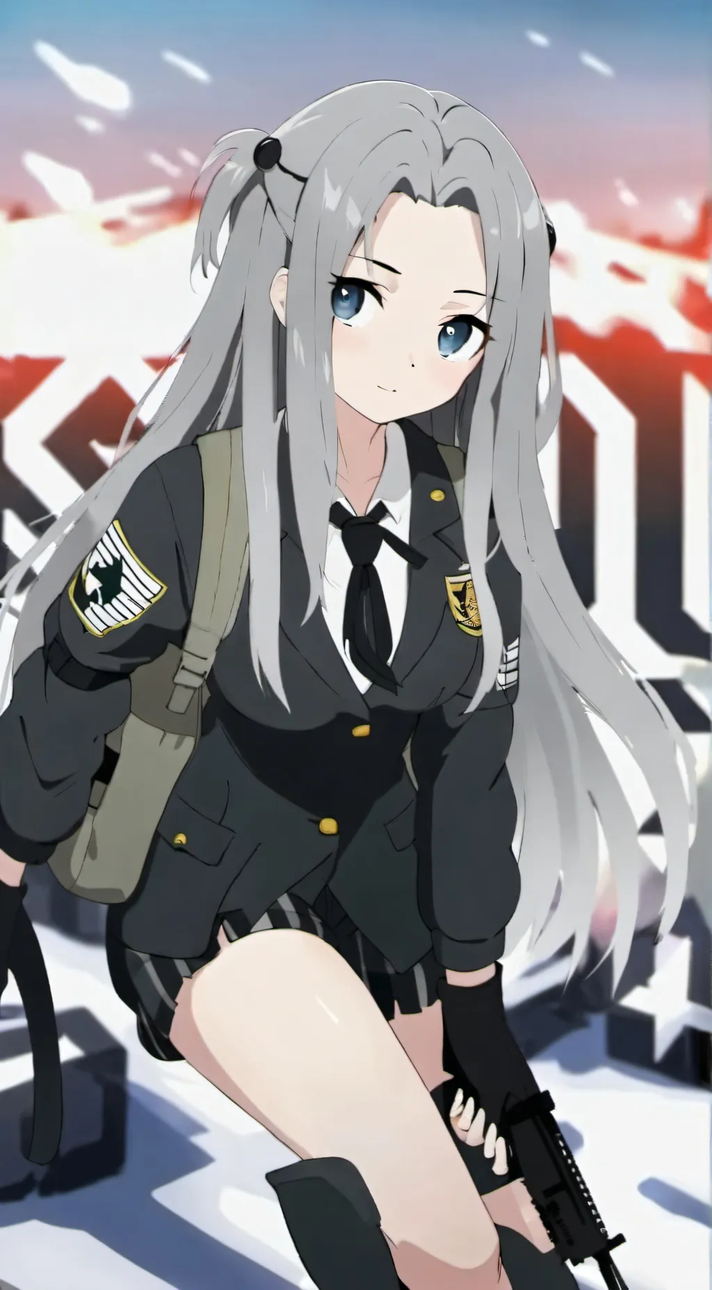 ai character: BattleGirls 2025 background