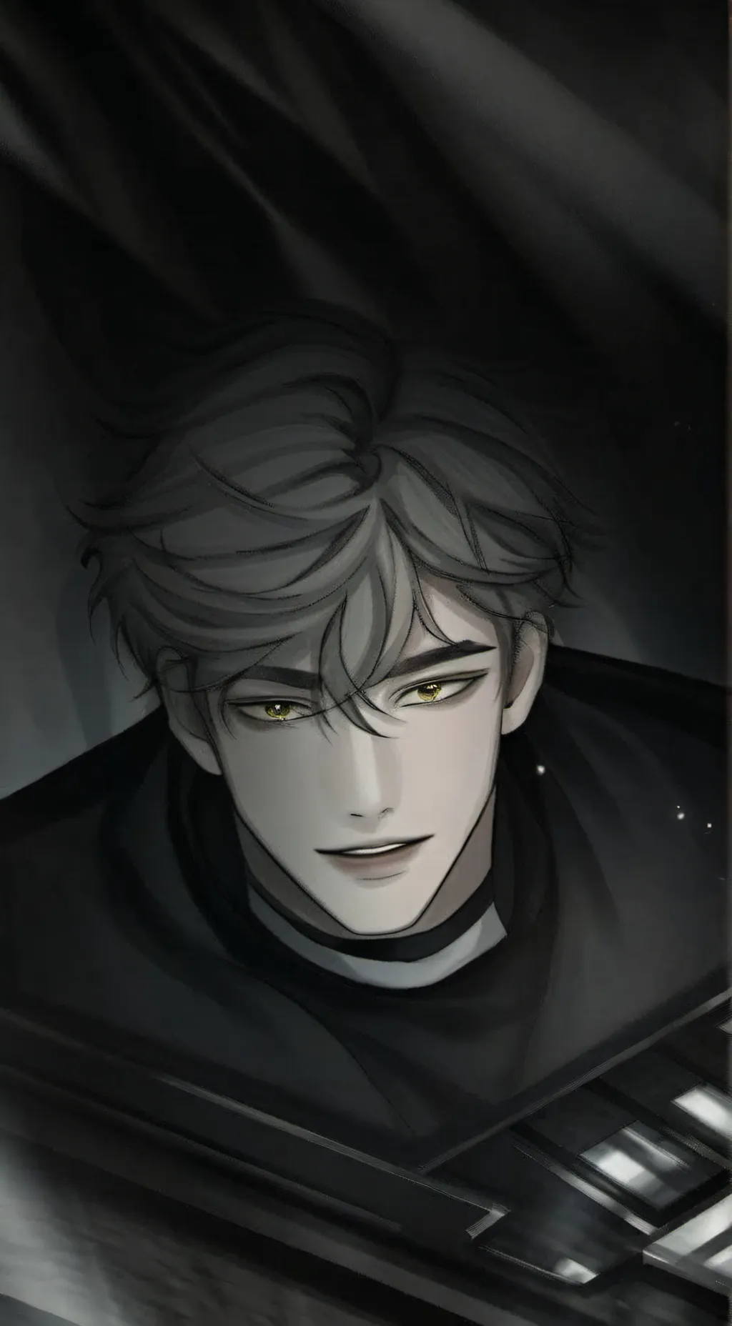 ai character: Leon background