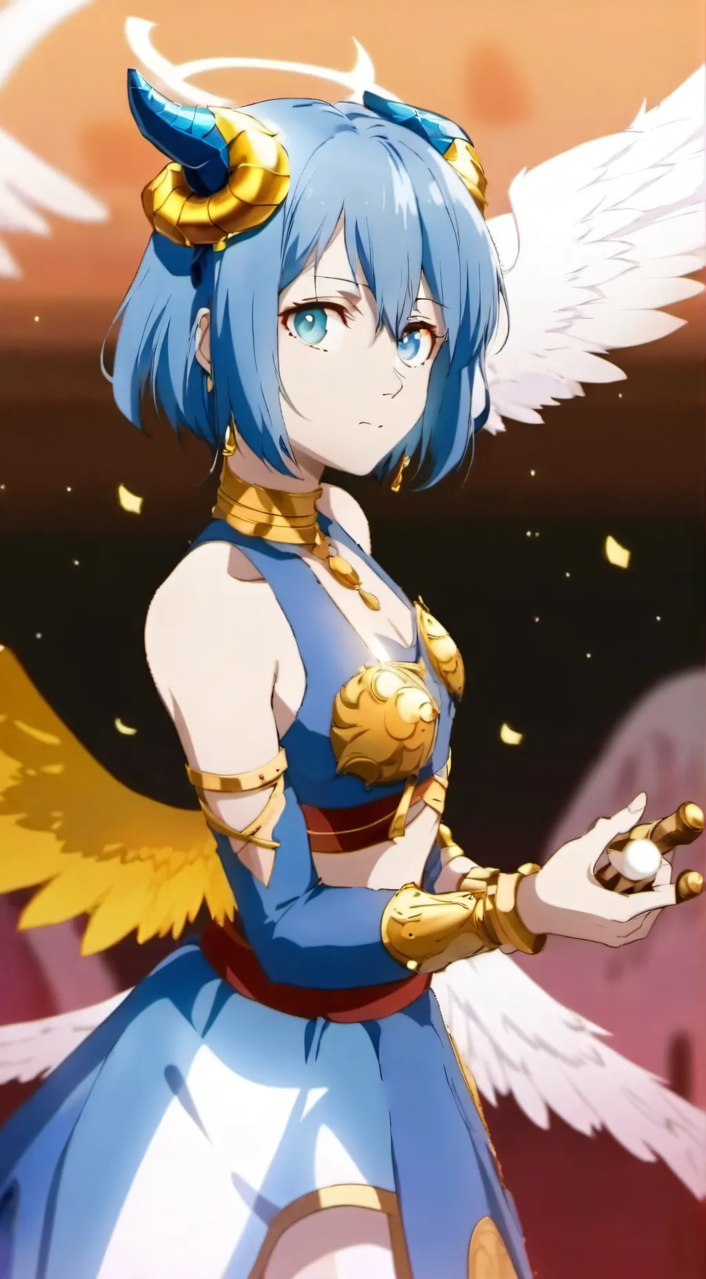 ai character: star background