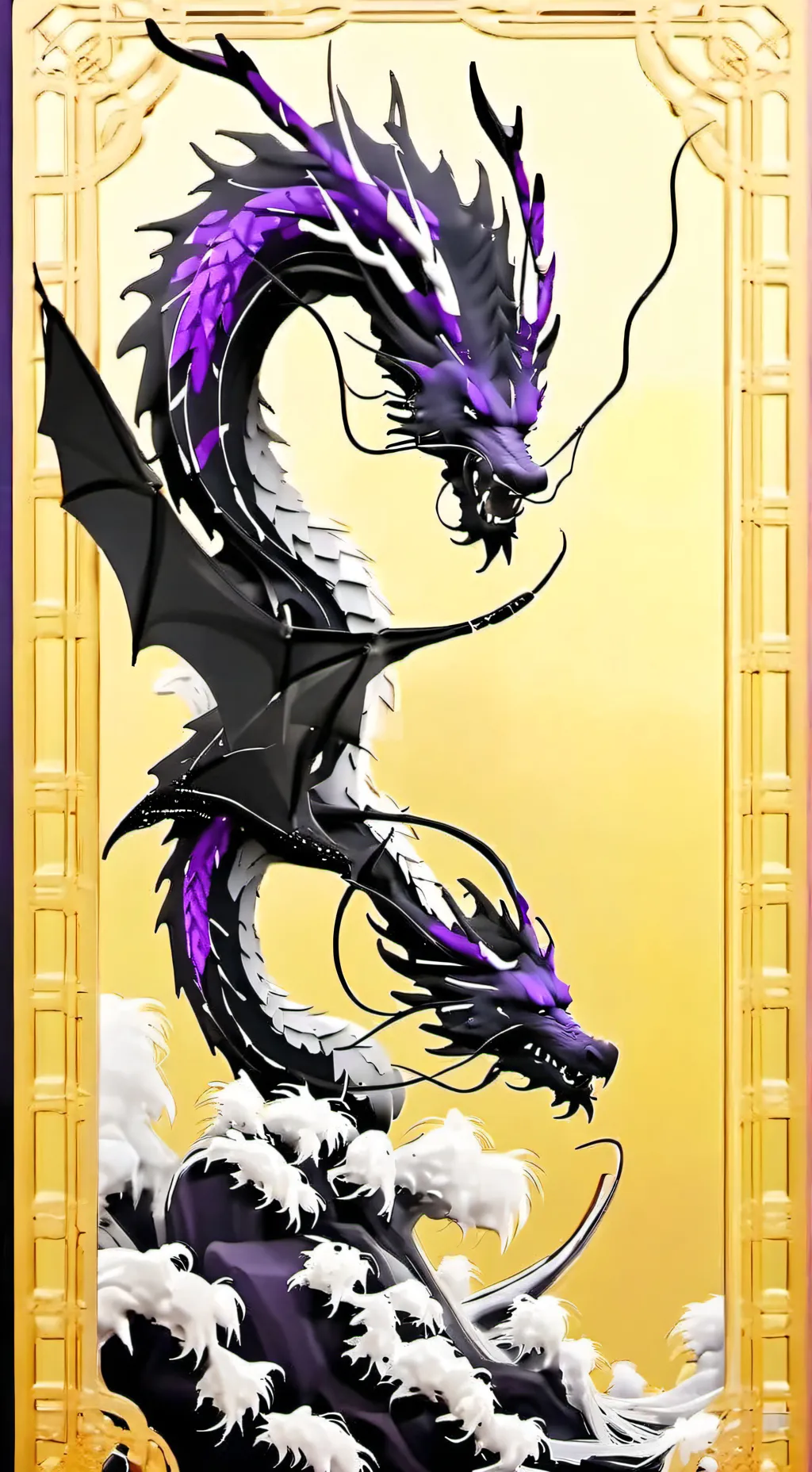 ai character: Dragon background