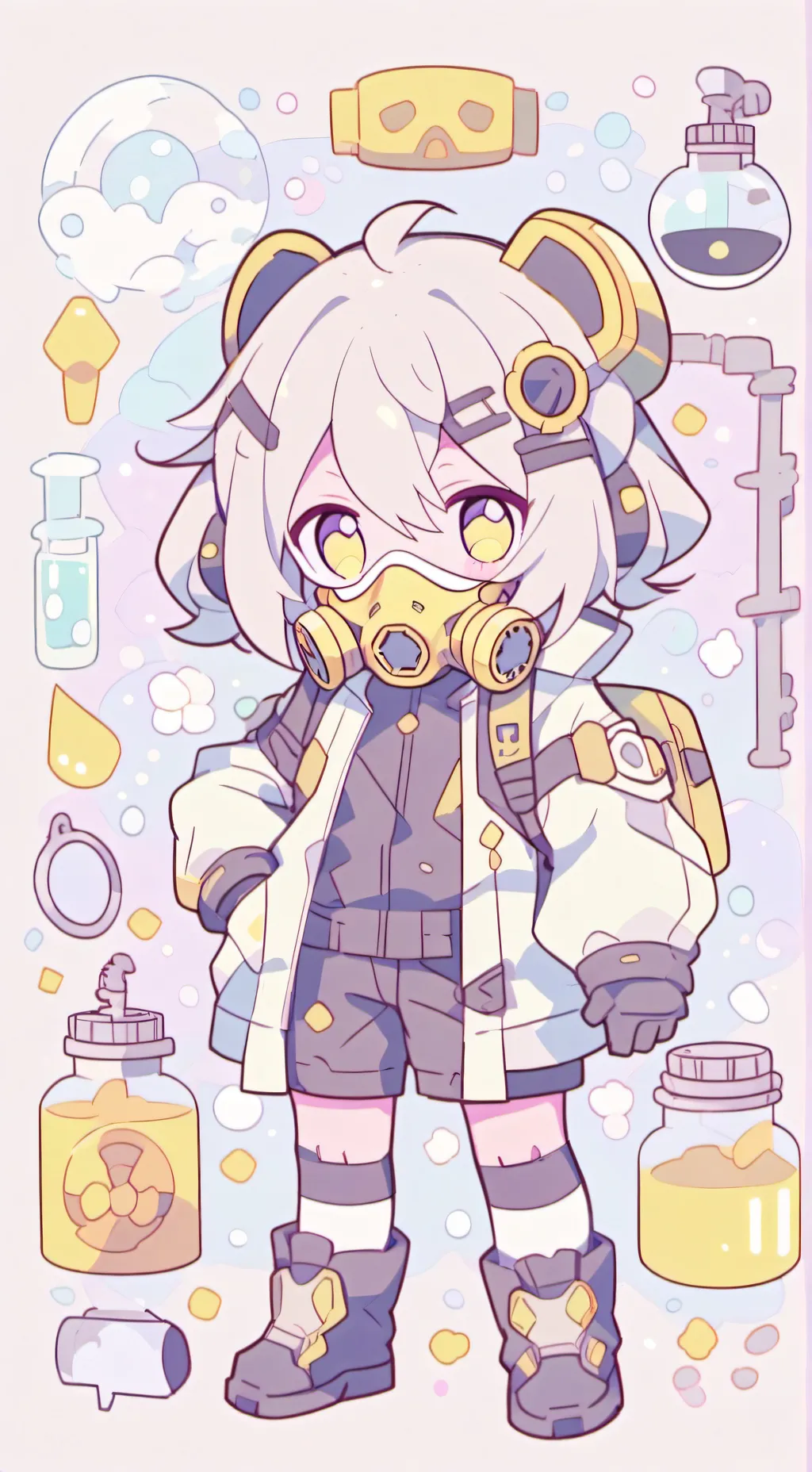 ai character: gassy the gas man background