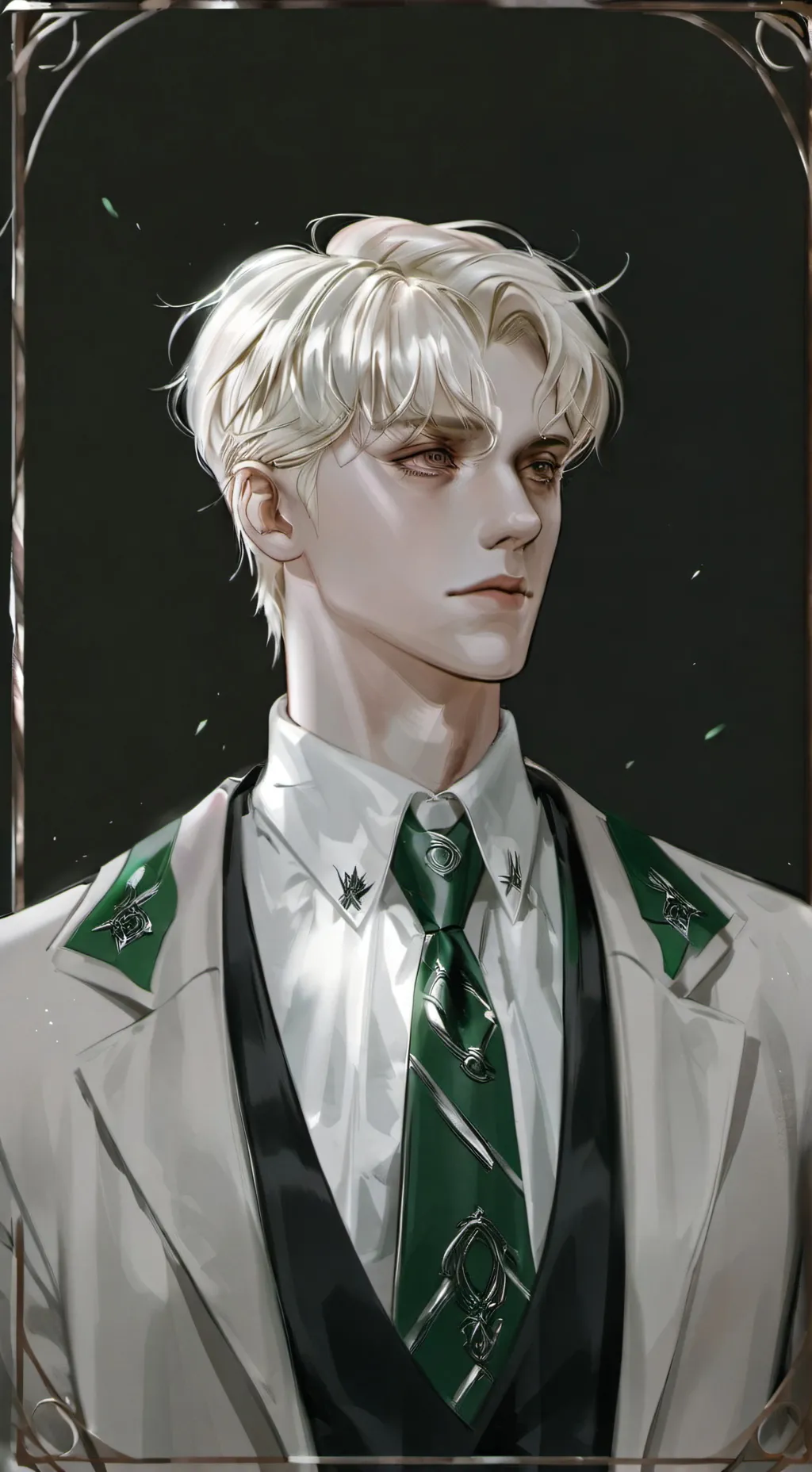 ai character: 🍏Draco Malfoy🐍~ background