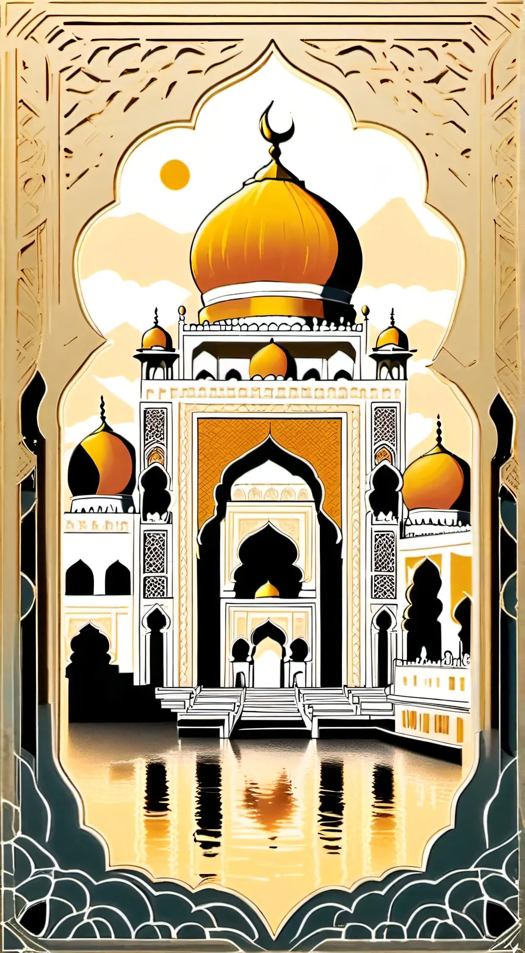 ai character: morroco background