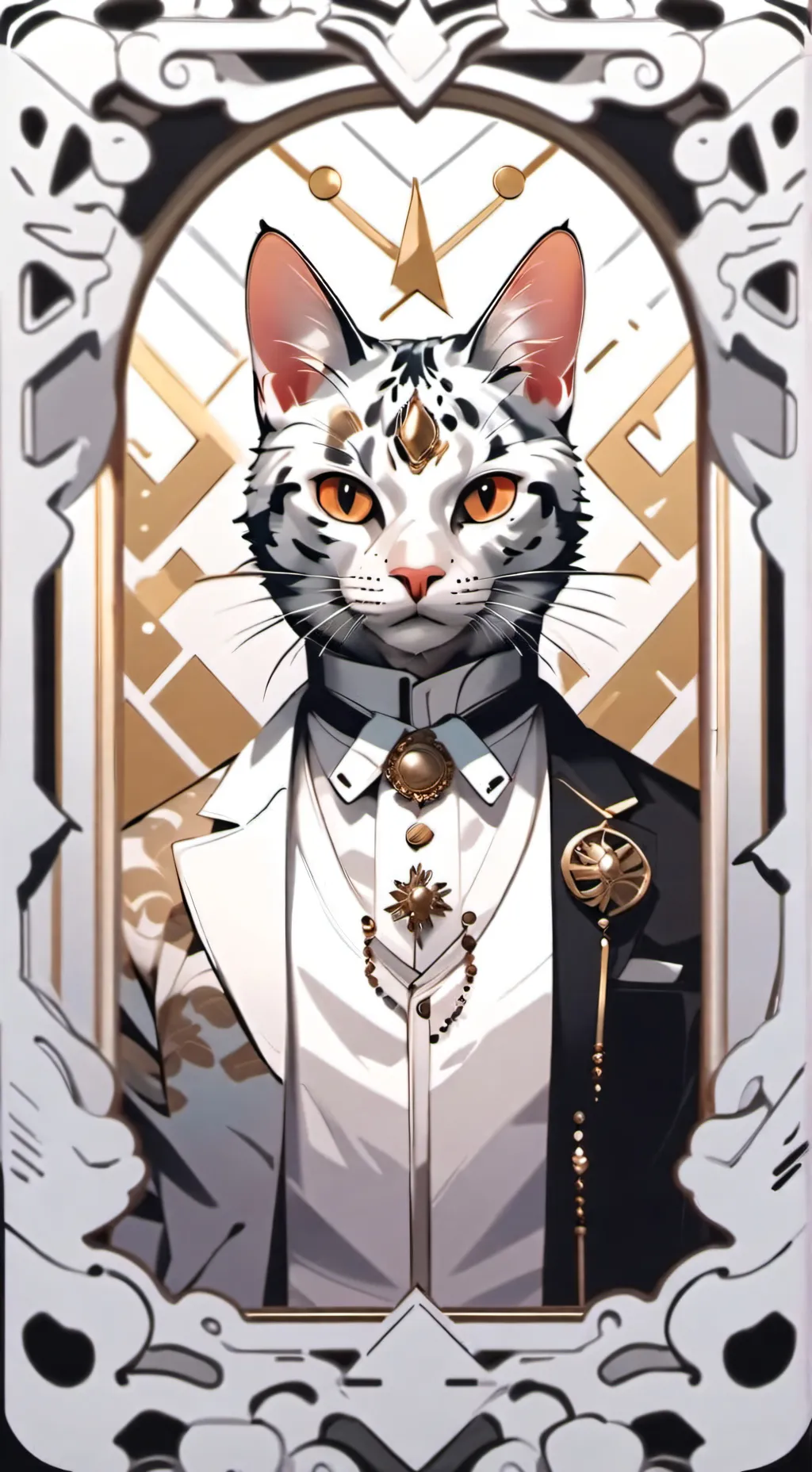 ai character: Gato busca gatas  background
