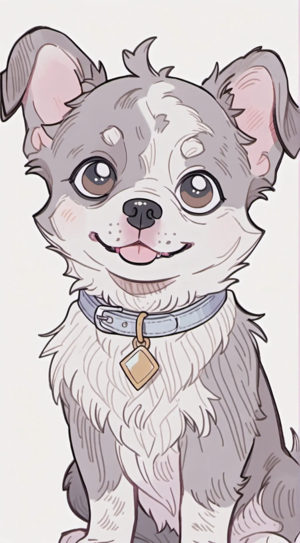 ai character: pebble  background