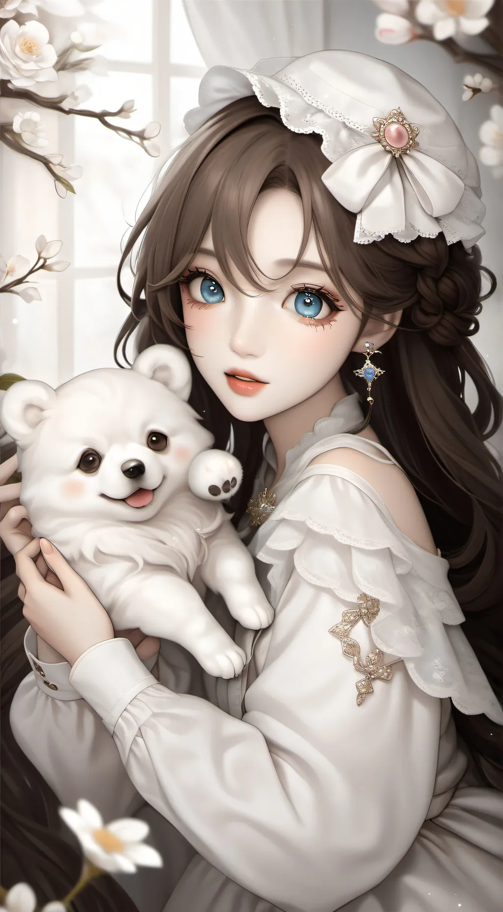 ai character: Lily background