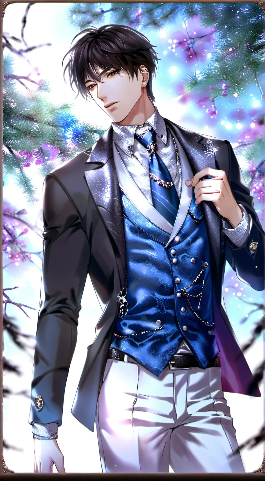 ai character: Liam  background