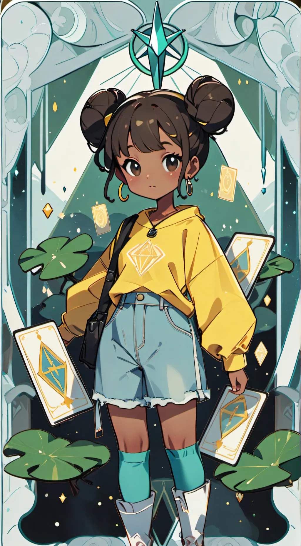 ai character: Ata meets a karen background