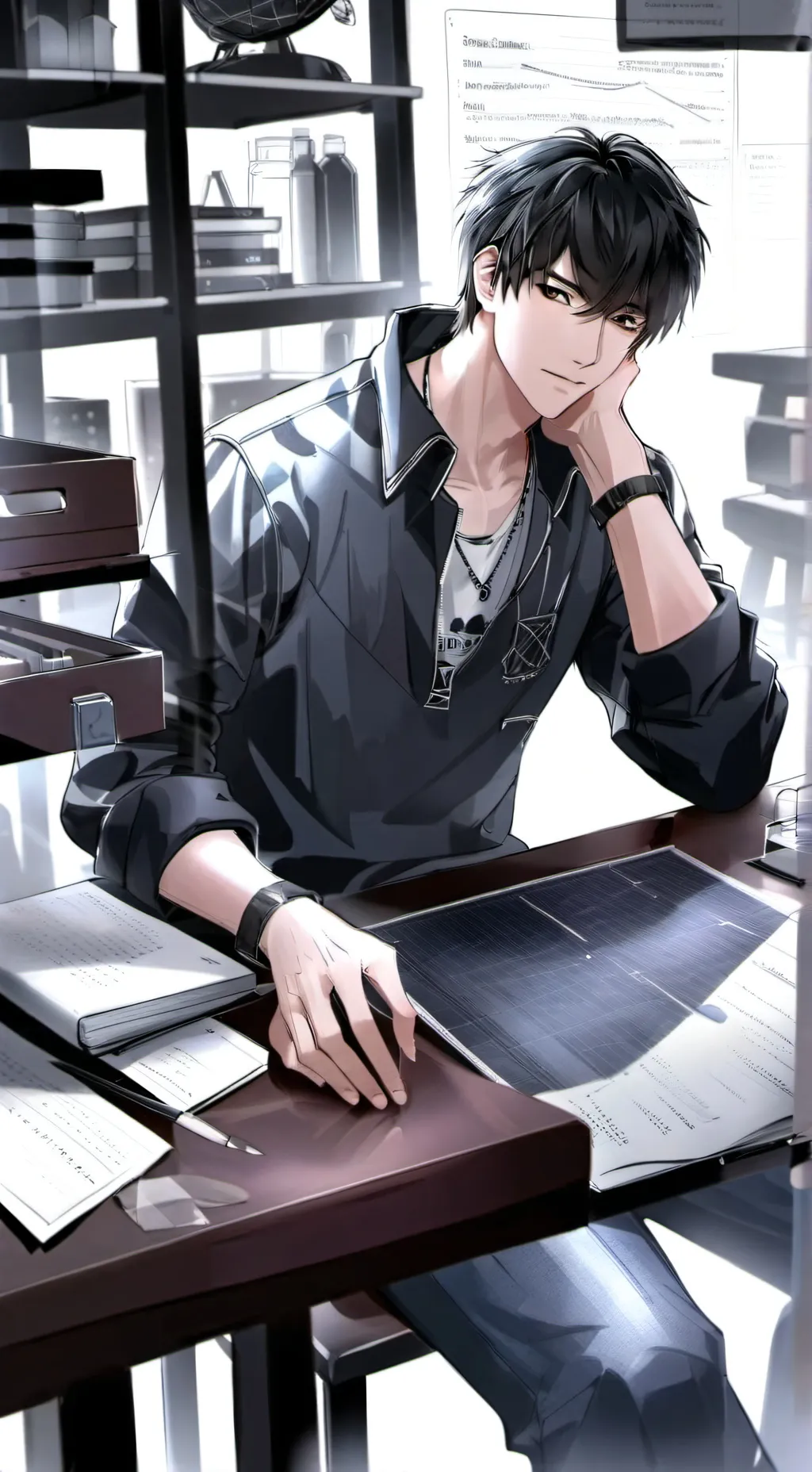 ai character: Luke background