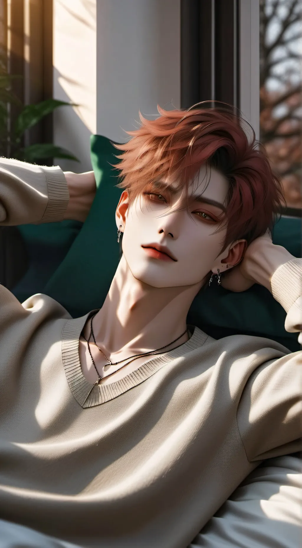 ai character: Theo background