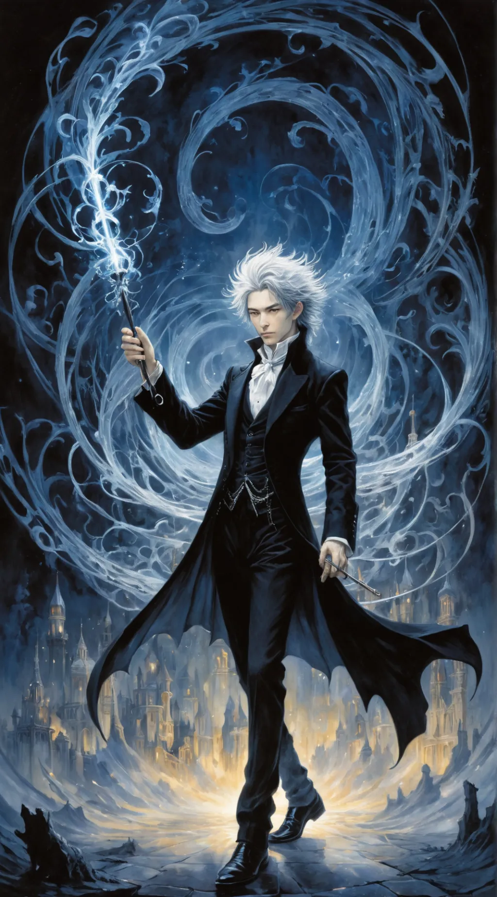 ai character: Magnus background