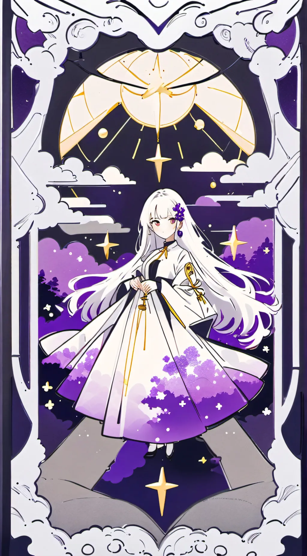 ai character: yue background