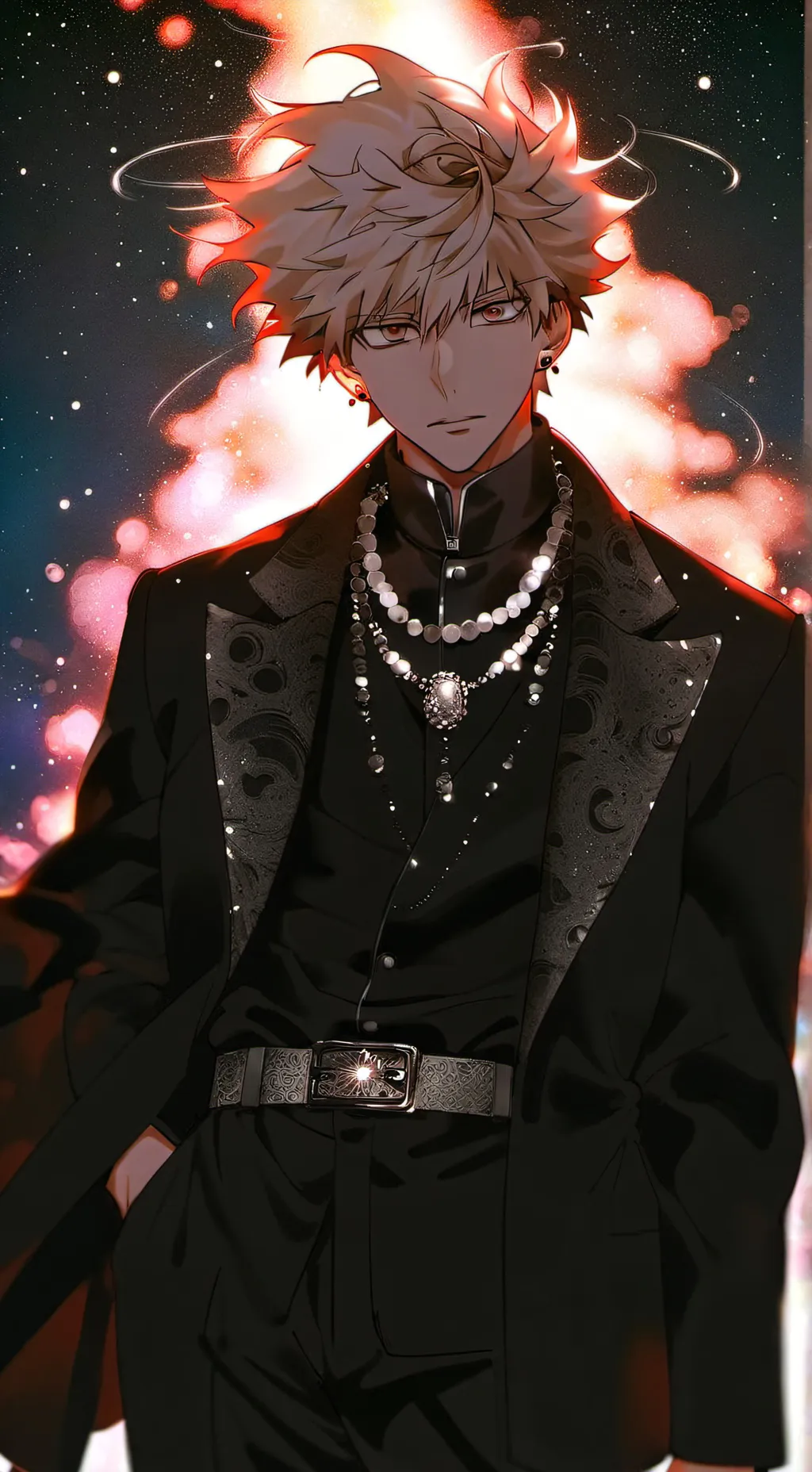 ai character: MHA source chaude background
