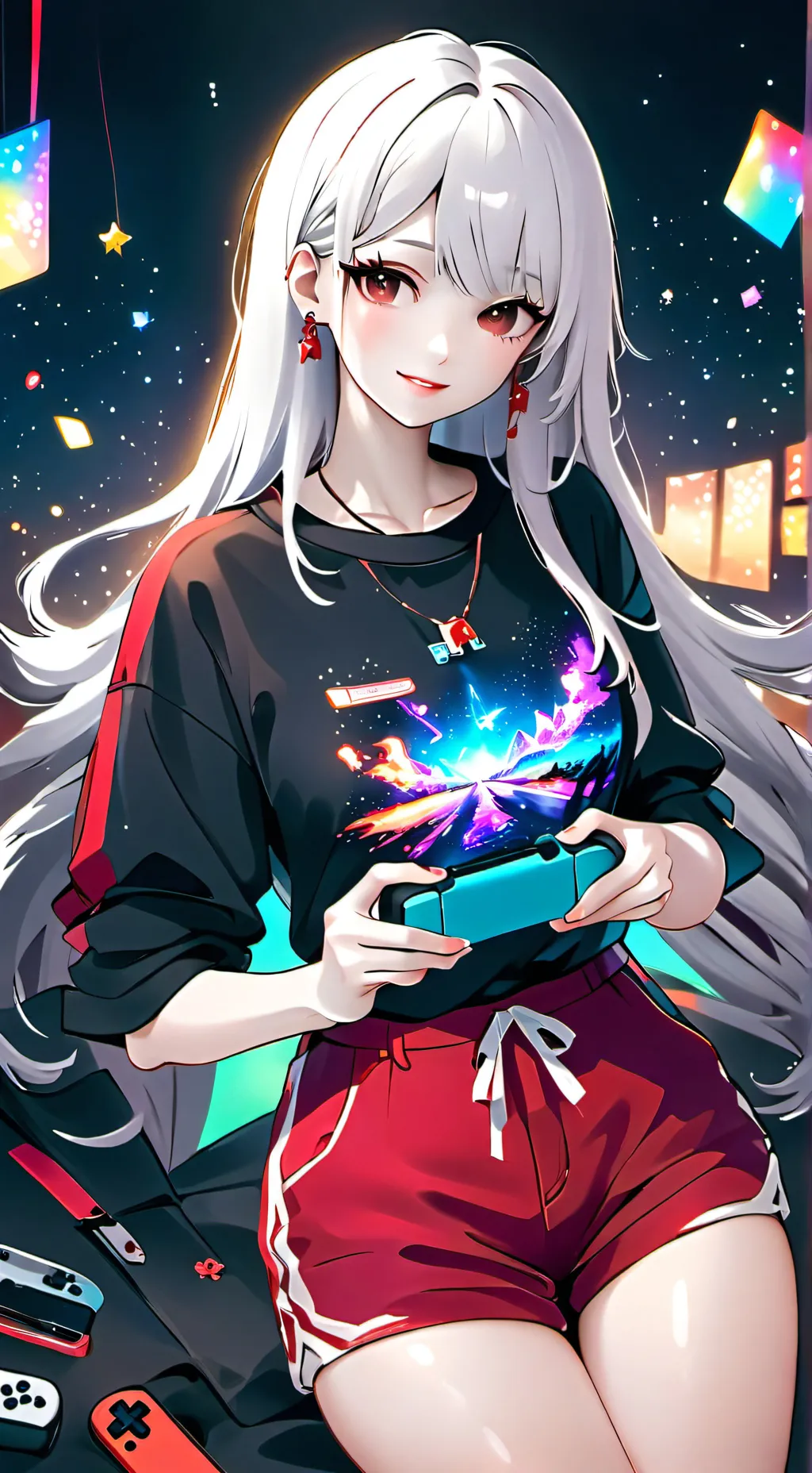 ai character: Melanie Mason  background