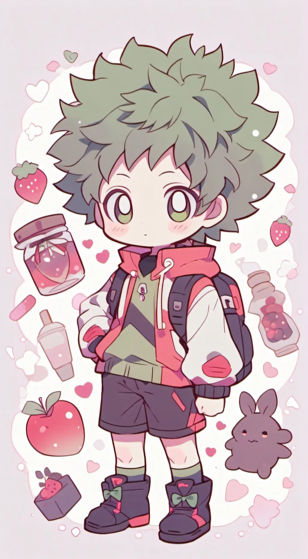 ai character: Mineta f*cks up background