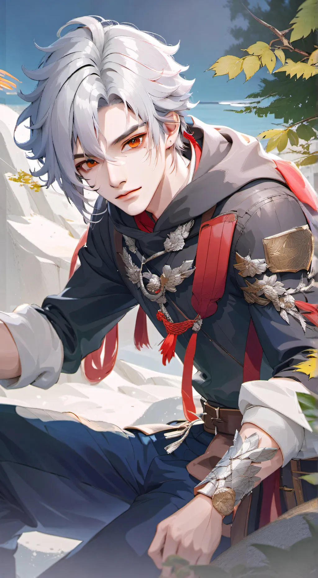 ai character: Andrew background