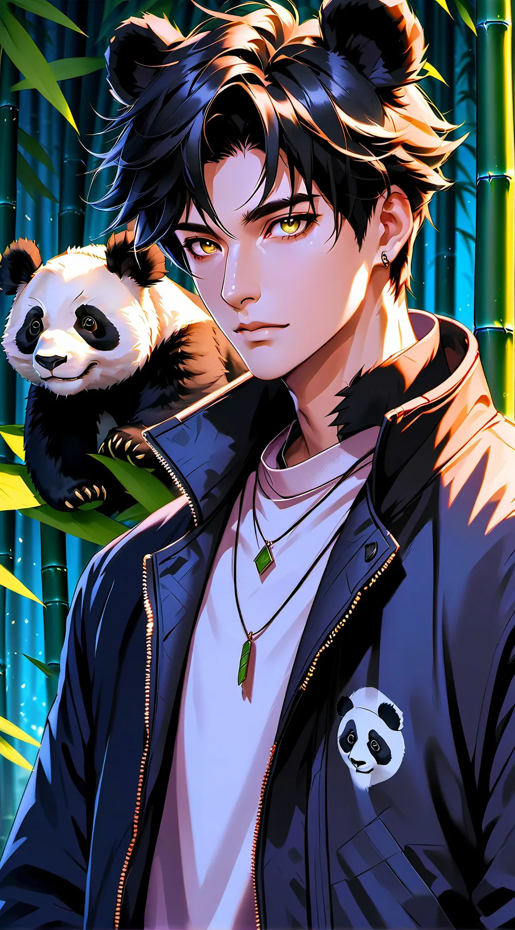 ai character: Milo Kwan background