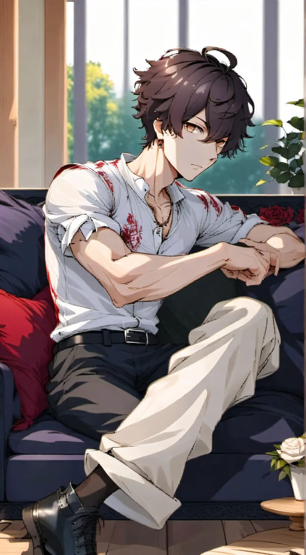 ai character: liam  background