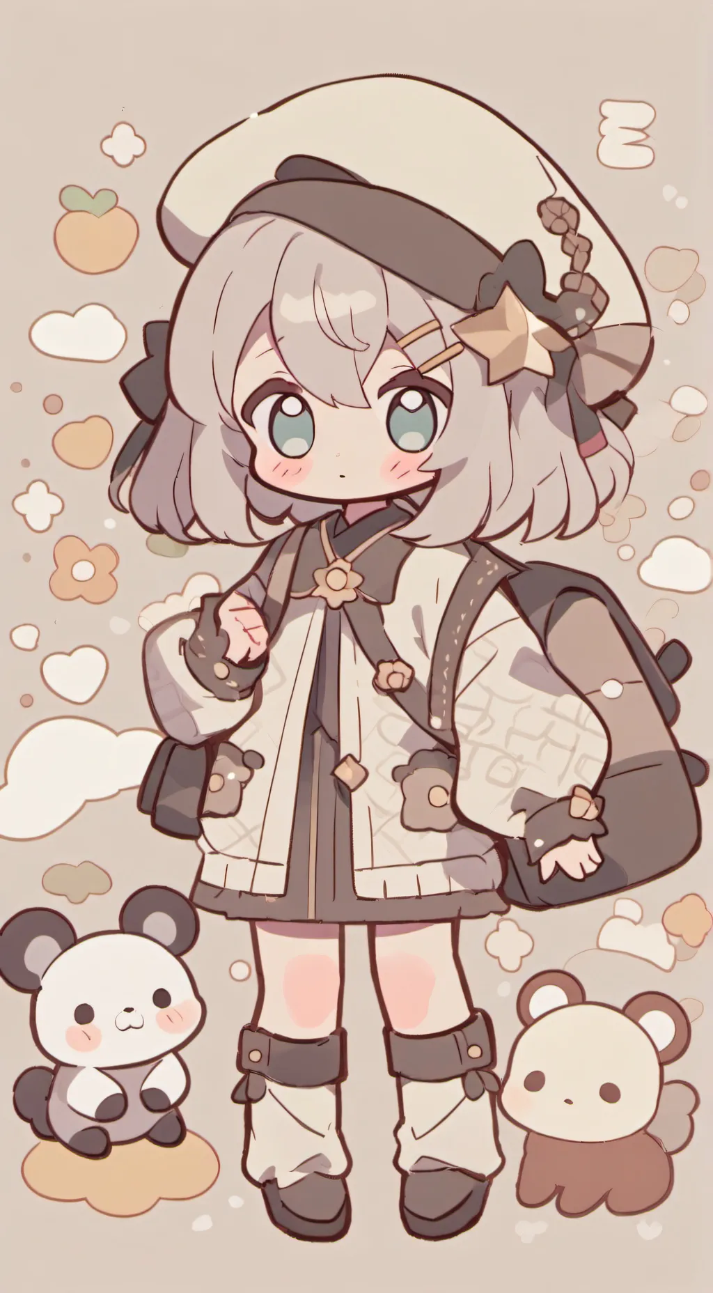 ai character: focudis background