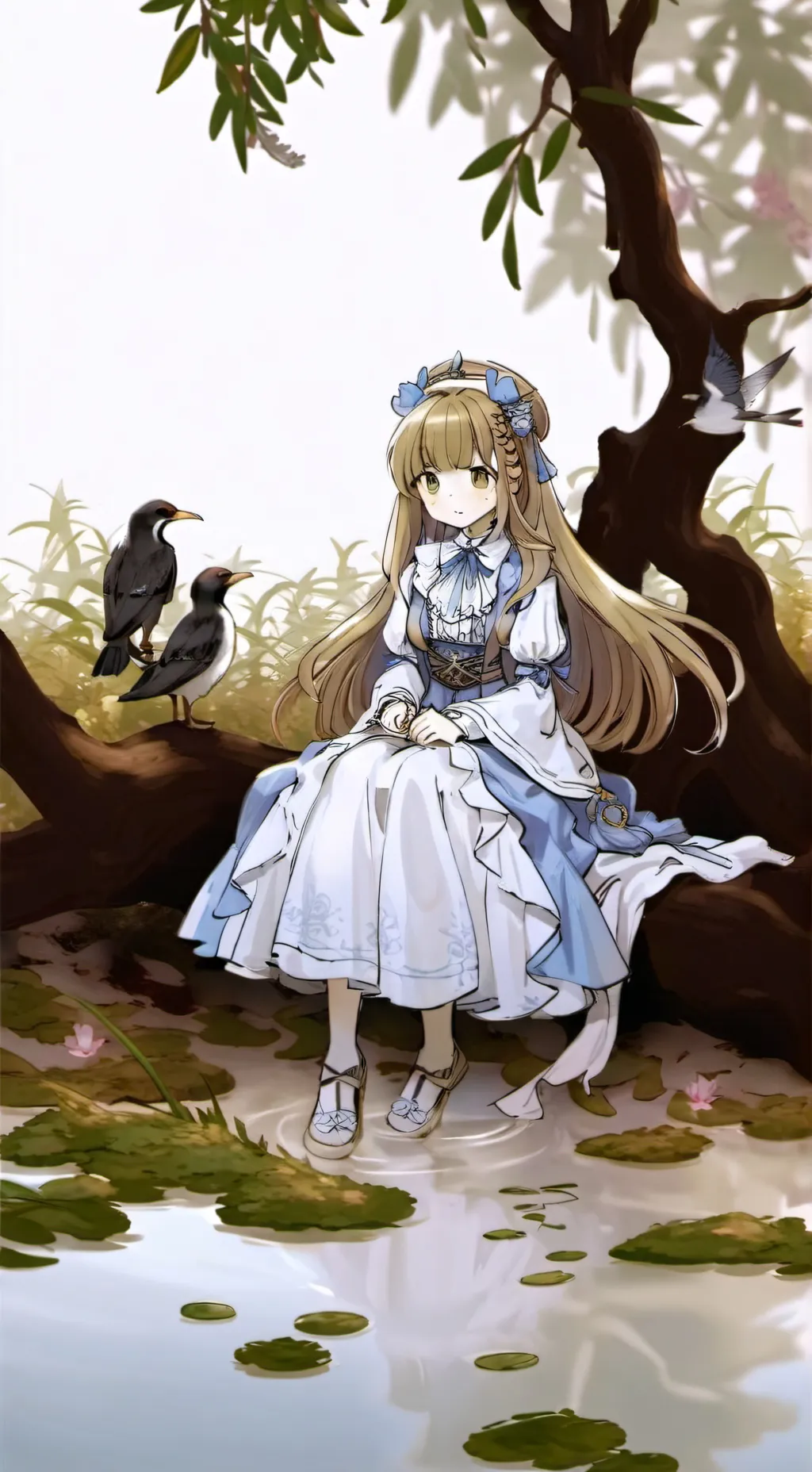 ai character: Oscar x linda(tu) background
