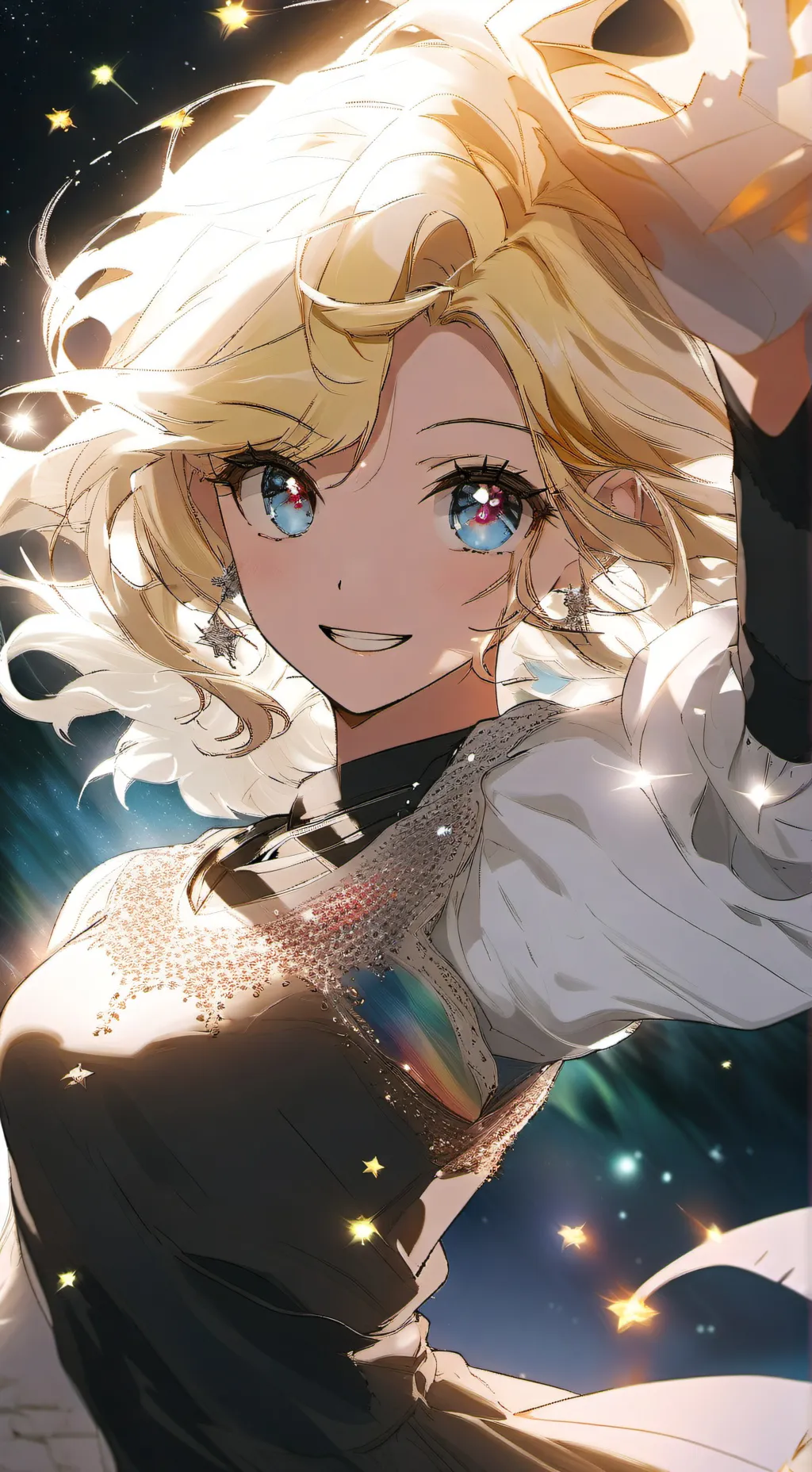 ai character: Star background