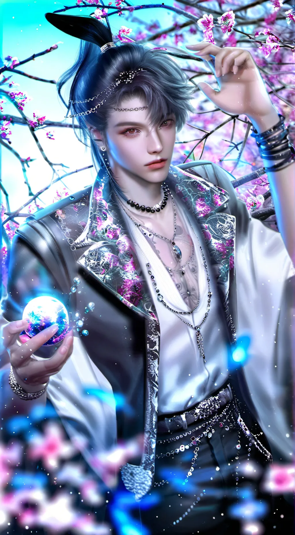 ai character: neo background