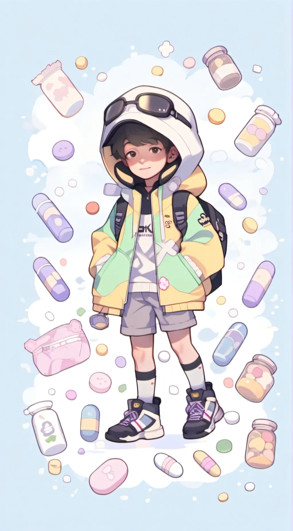 ai character: skz background