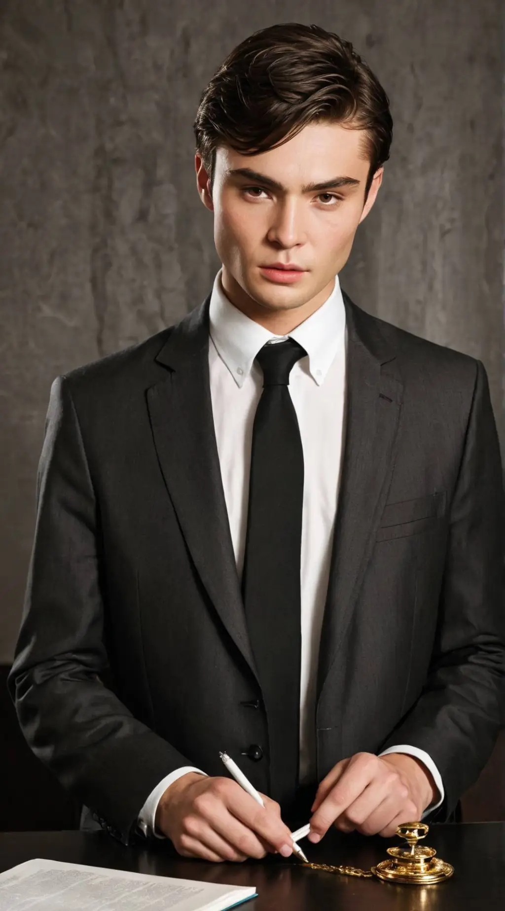 ai character: Chuck Bass background