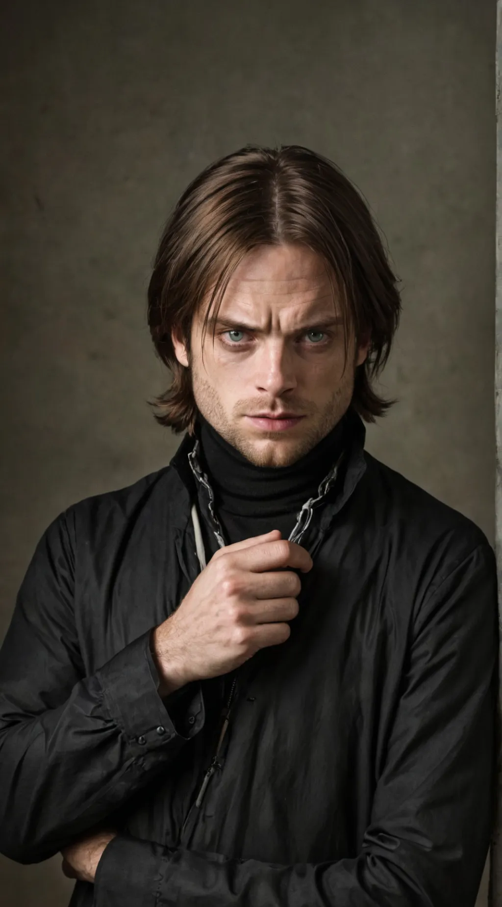 ai character: Bucky Barnes background