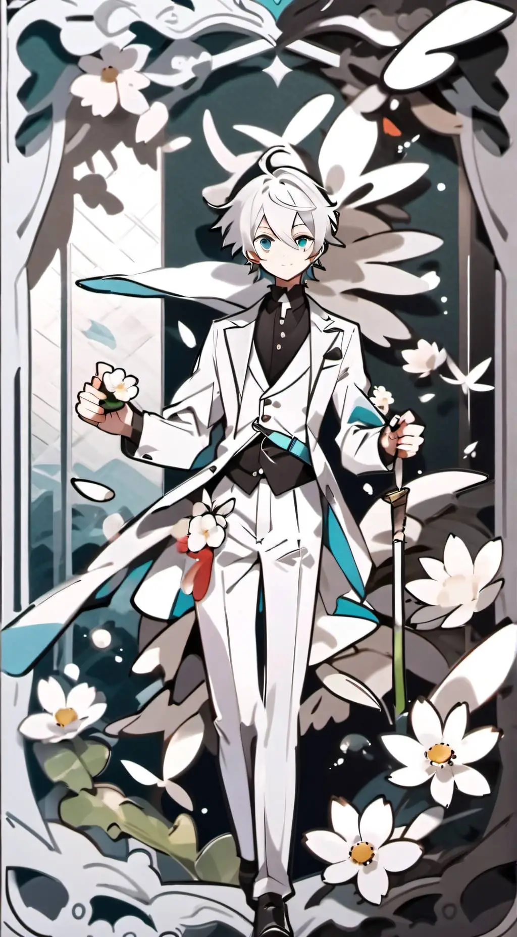 ai character: dandy worlds background