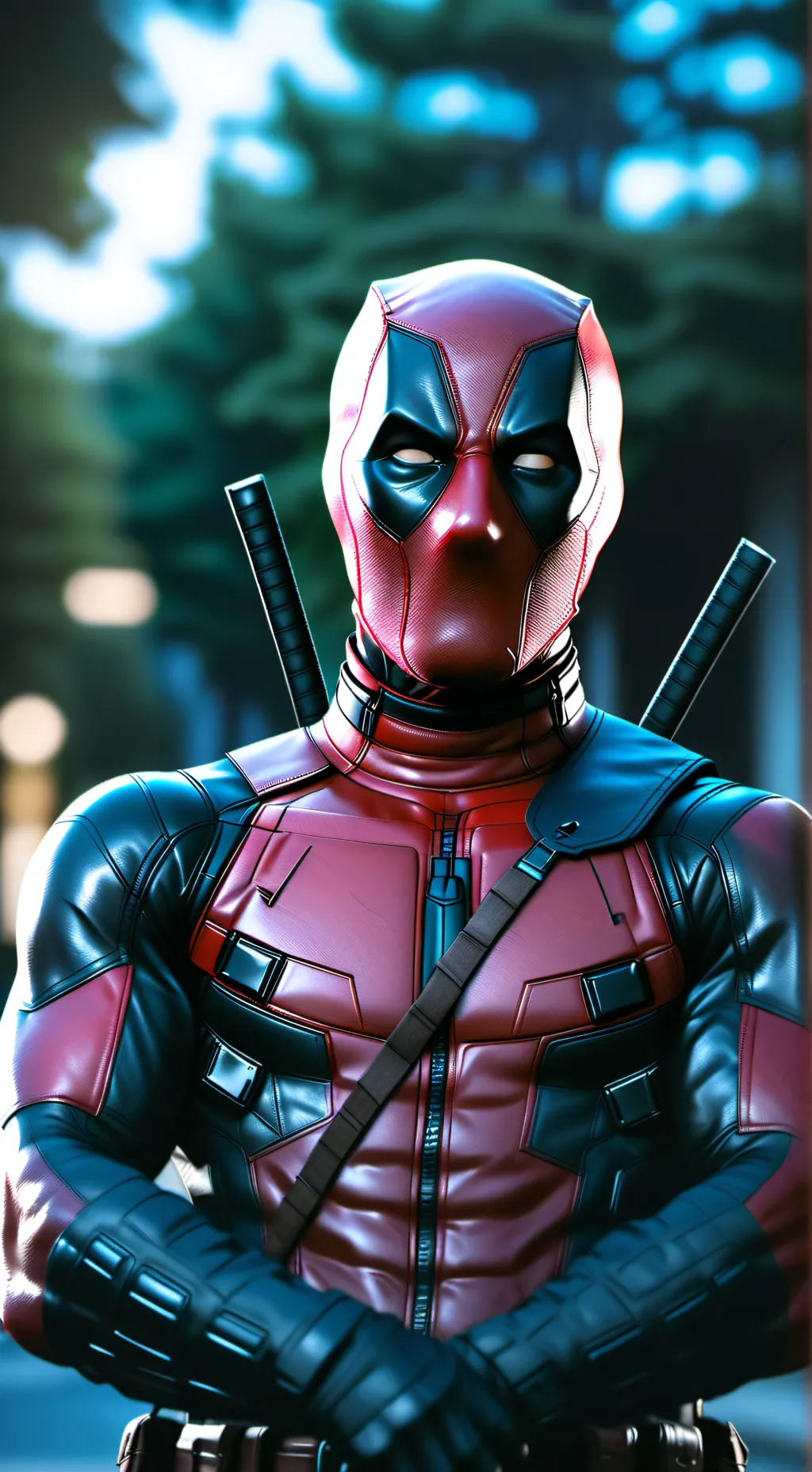 ai character: Deadpool  background