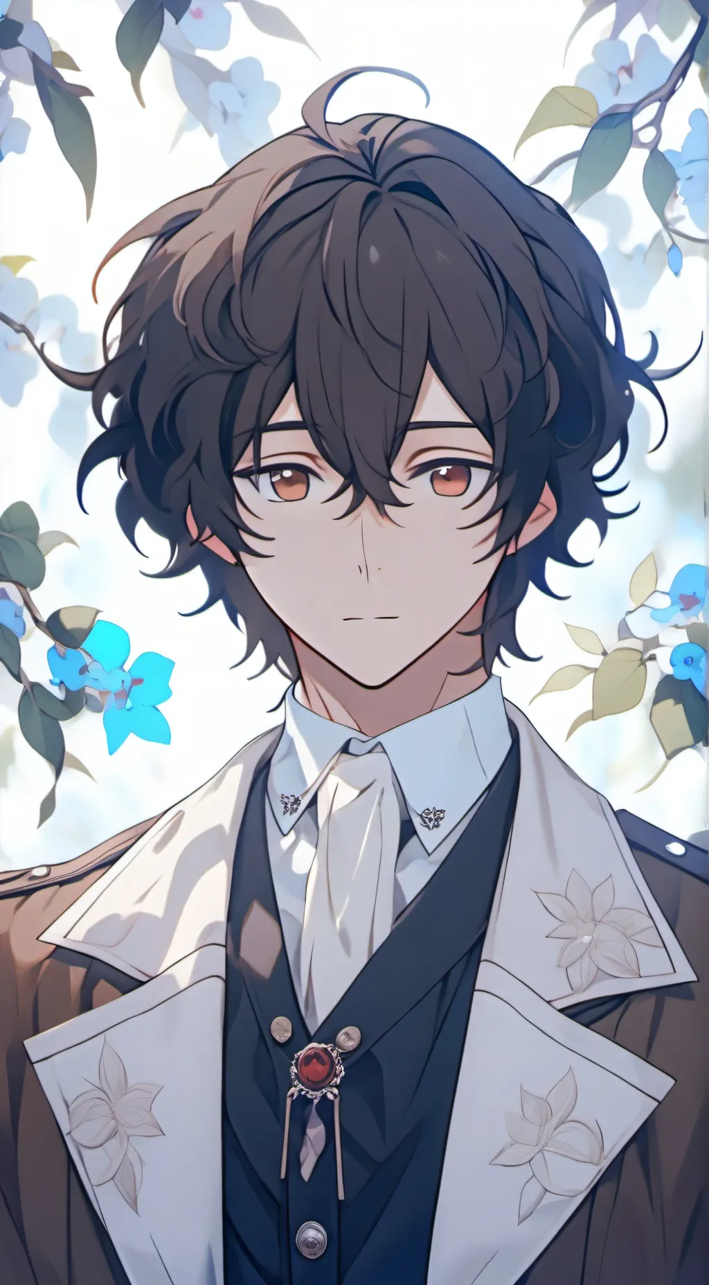 ai character: Dazai  background