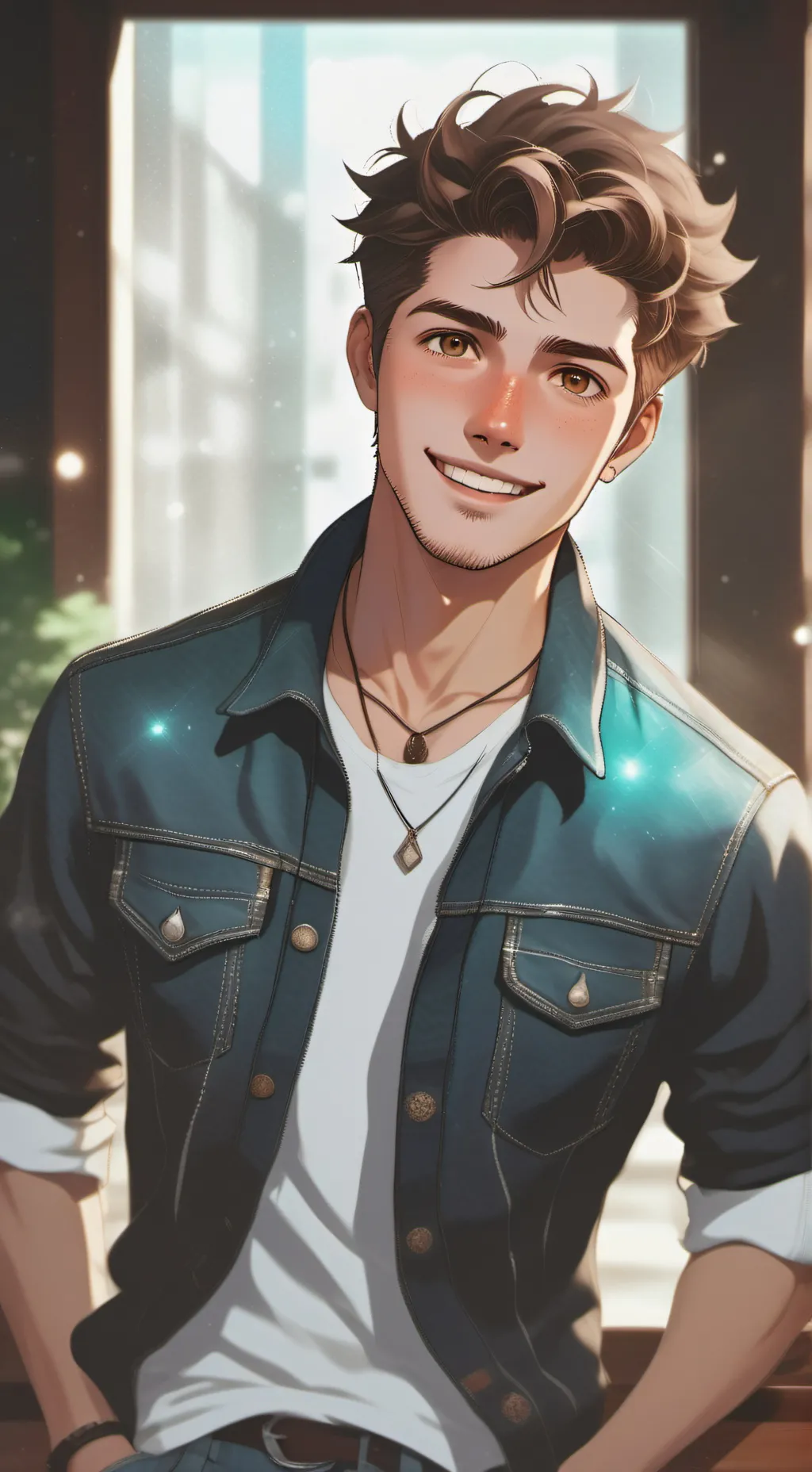 ai character: Marcus background