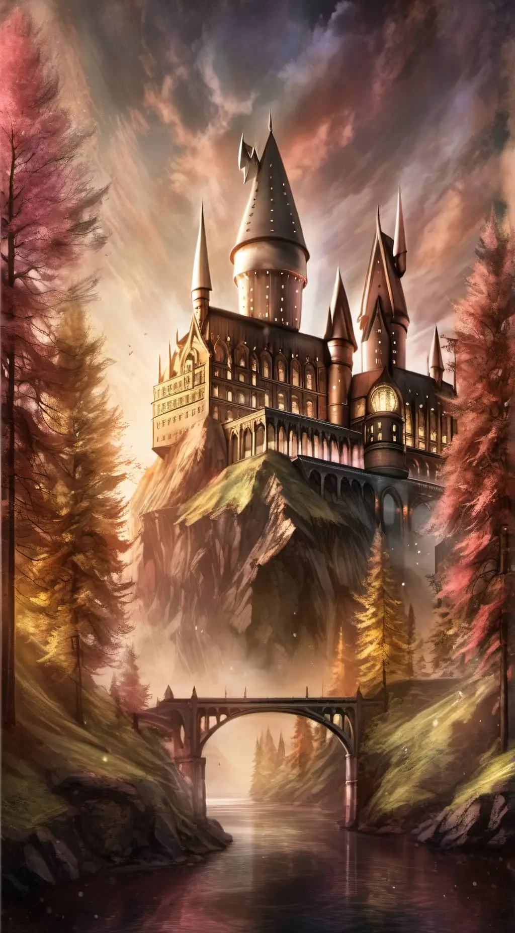 ai character: hogwarts background