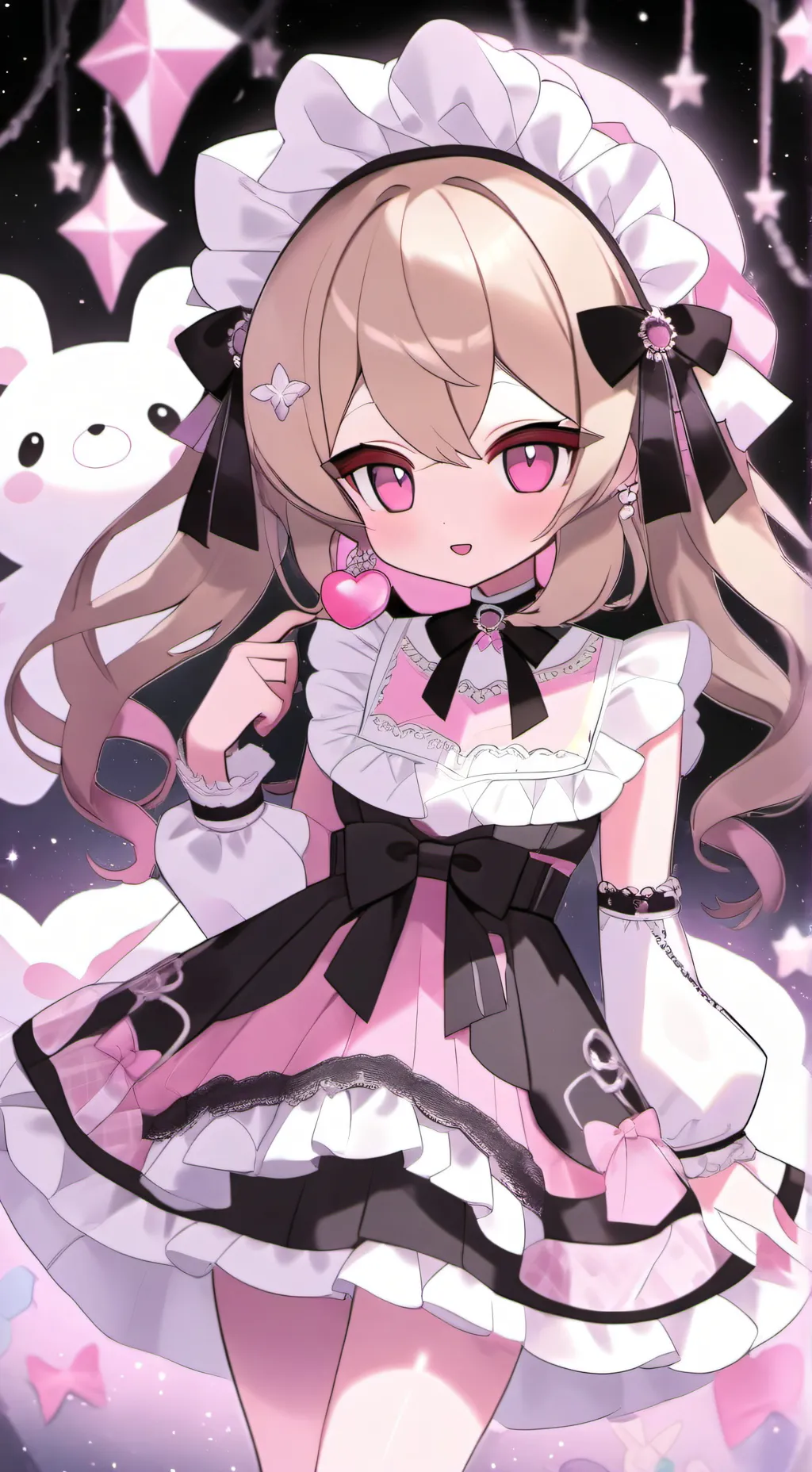ai character: SADIE🩷 background