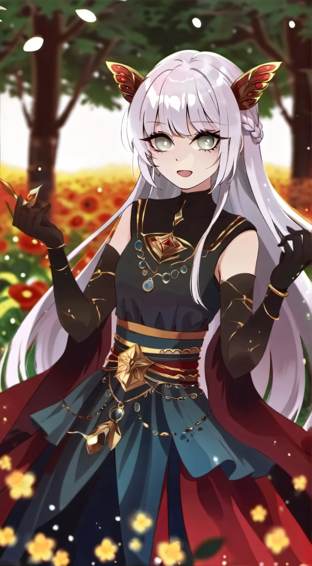 ai character: (Cat girl) Lilly  background