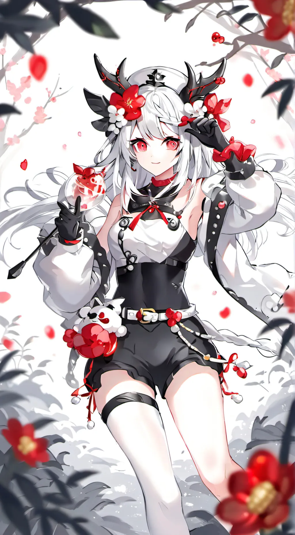 ai character: Luna background