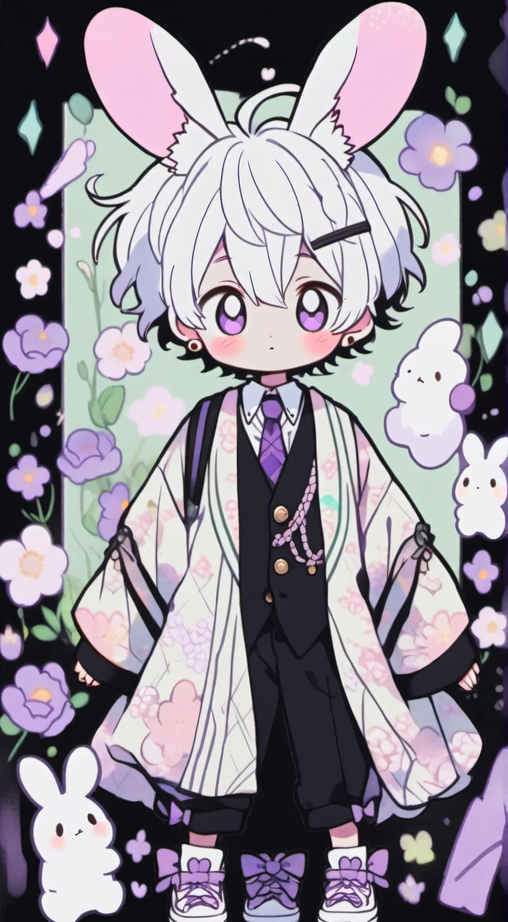ai character: Bunny sanemi background