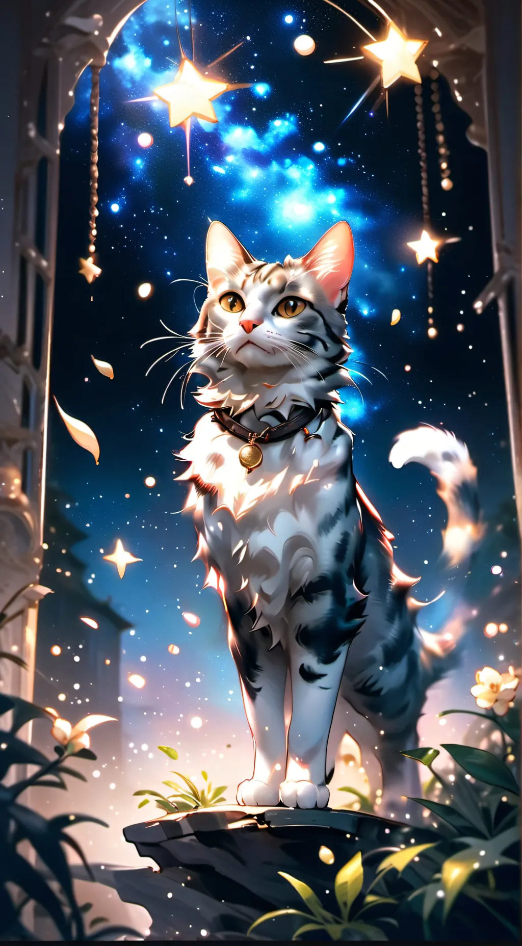 ai character: gato background