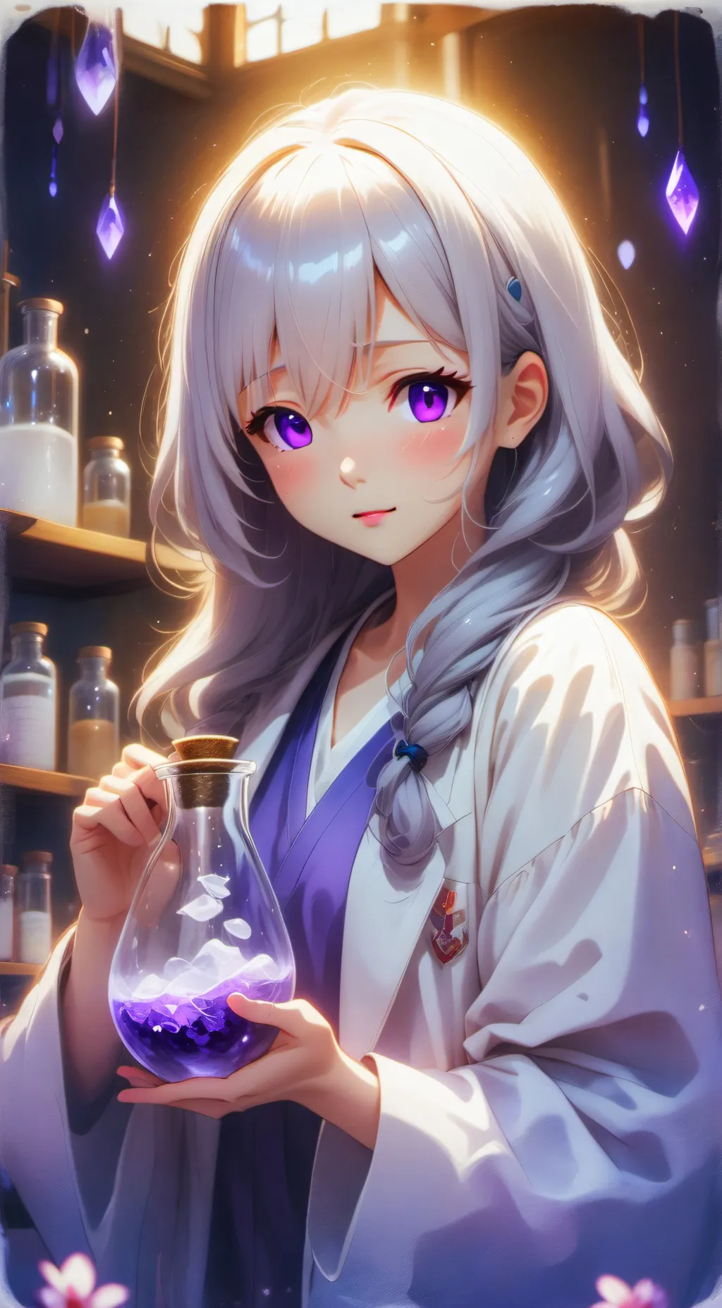 ai character: Mizuki background