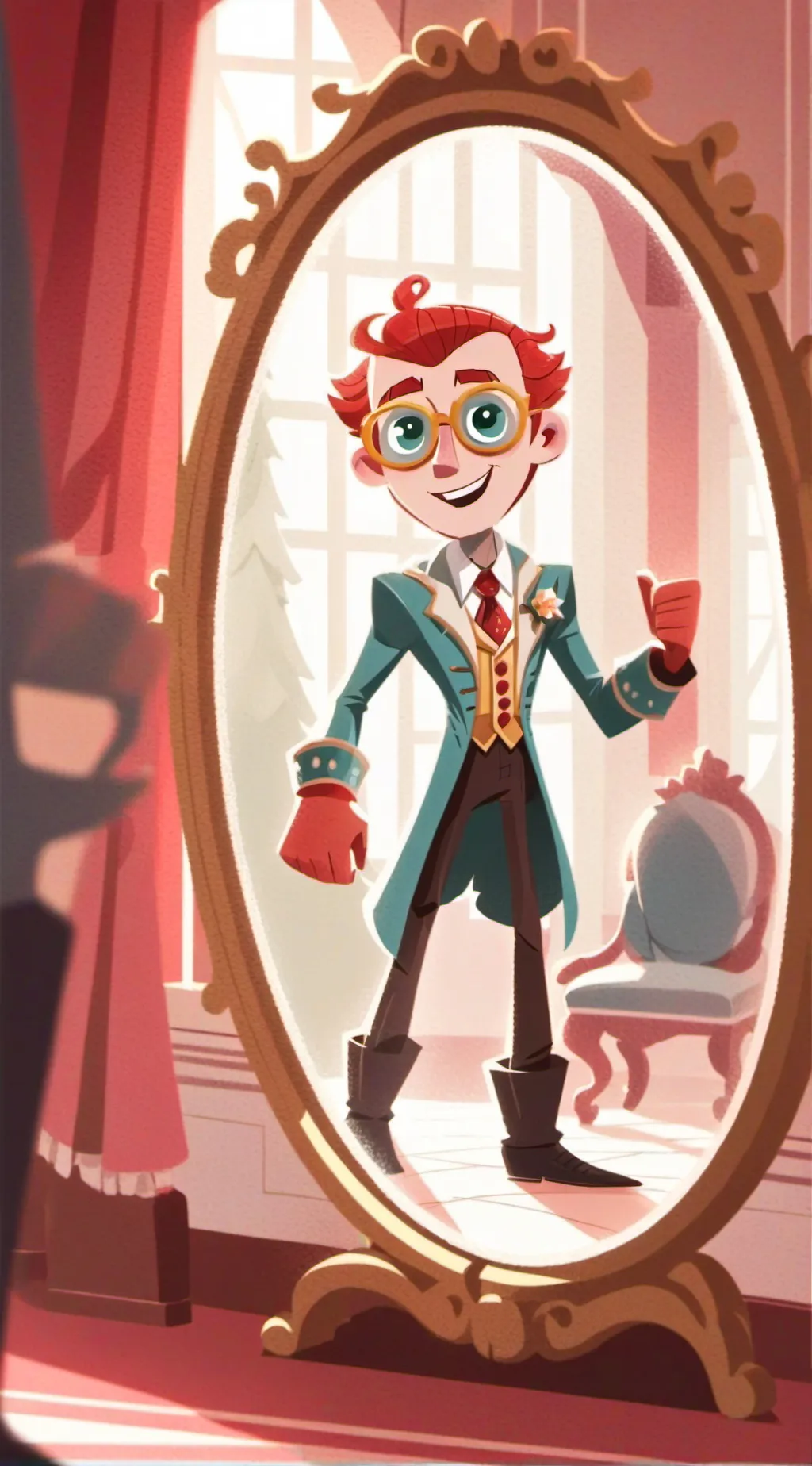ai character: Glisten background