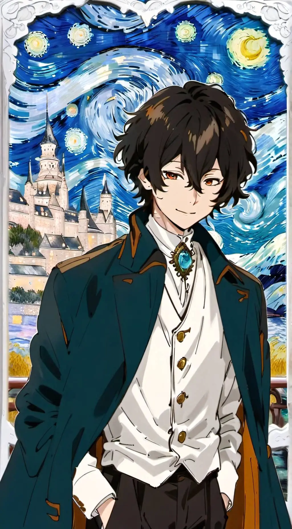 ai character: Dazai background
